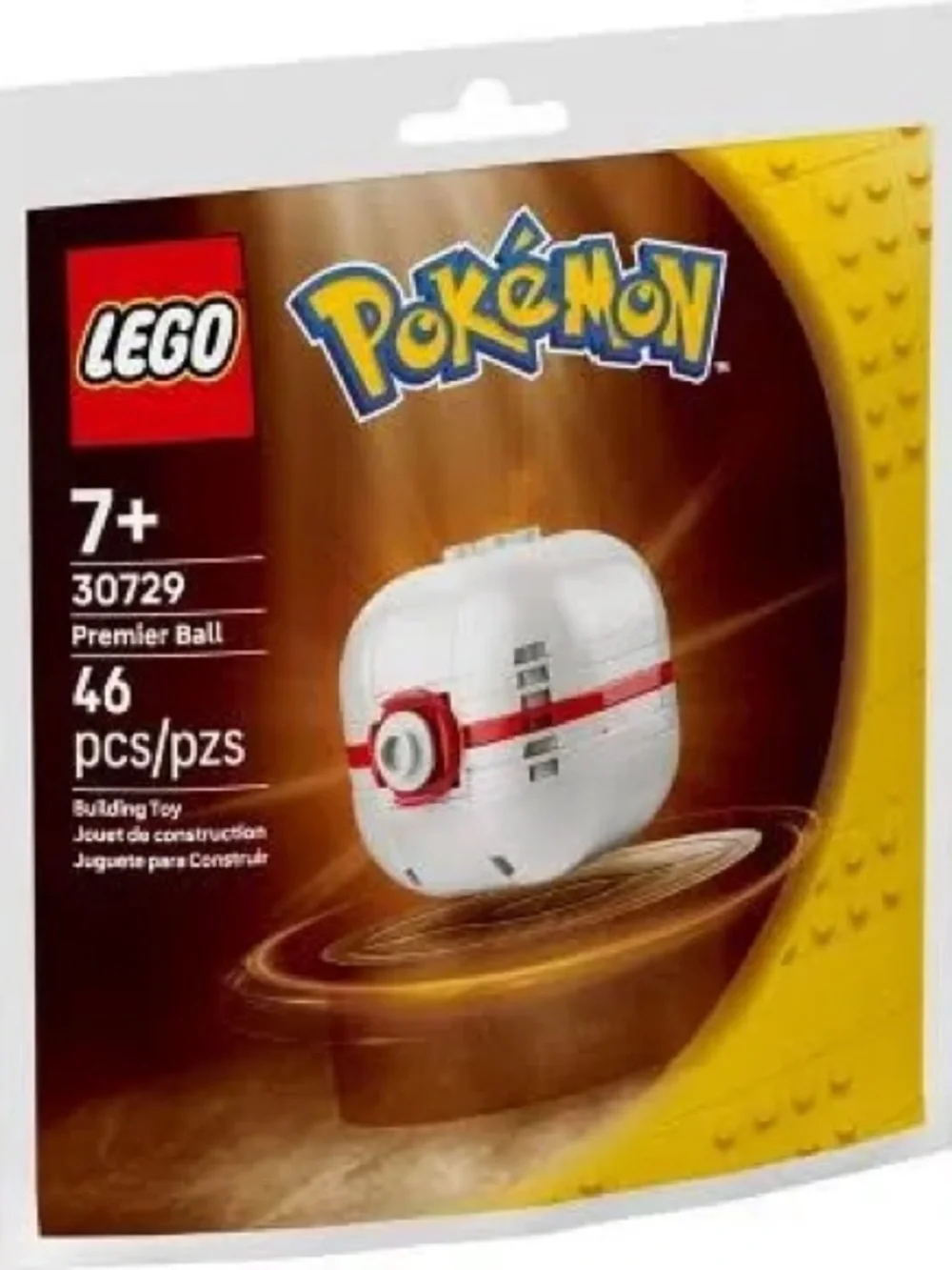 LEGO Pokemon Premier Ball 30729 Building Set Bag EGO® Pokemon Premier Ball 30729